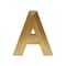 8" Gold Monogram Letter by Ashland®